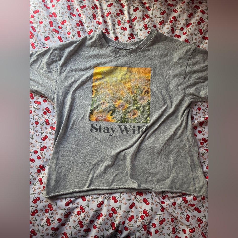 Sunflower Crop Top
